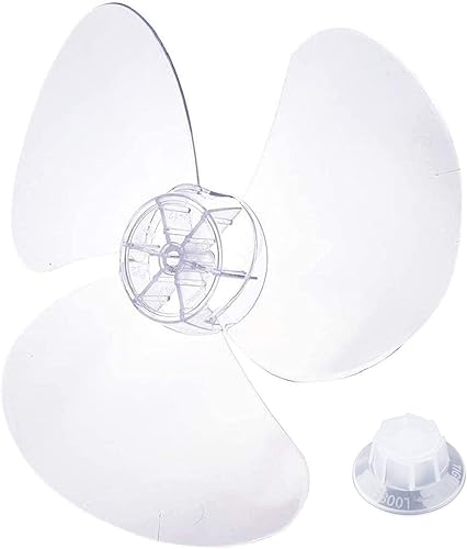 Guaber Reemplazo de mesa de ventilador de 16 pulgadas, diámetro del agujero 0.3 in0.31 pulgadas, ventilador de mesa de pedestal, aspas universales