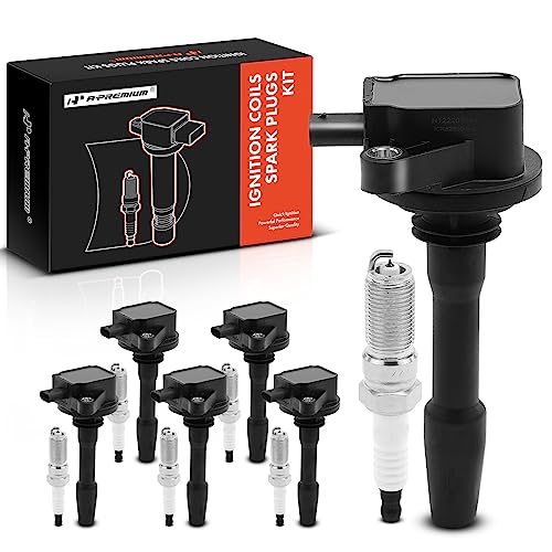 A-Premium Set of 12 Ignition Coil Pack and Iridium Spark Plugs Compatible with Ford F-150 2018-2021, Explorer 2020-2023, Transit-150/250/350/350 HD 2020-2024, Police Interceptor Utility 2020 by A-Premium - Used condition - US$23.52