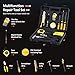 Car Roadside Emergency Kit with Jumper Cables, Auto Road Side Safety Kit for Vehicles - with Premium Carry Bag, Repair Tool Set, for Men, Women, Teenagers