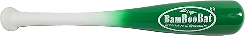 Miniatura 36 de BamBooBat de PINNACLE SPORTS EQUIPMENT INC. - Bate de béisbol y sóftbol de madera de una mano para adultos - 45,7 cm o 53,3 cm