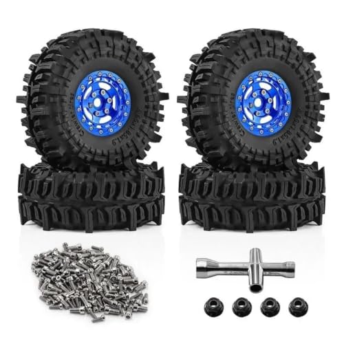 Pneus 1.9 Chenille RC Antidérapants pour Éviter le Patinage Axial Traxxas