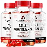 LIVORKA Alpha Surge for Men - Alpha Surge Gummies for Male, Alfa Surge Gummies 1050mg, Alpha Surge XL Gummie, Alphasurge Gummies, Alfa Surge Gummies, Alpha Sugre Male, 180 Gummies for 3 Month