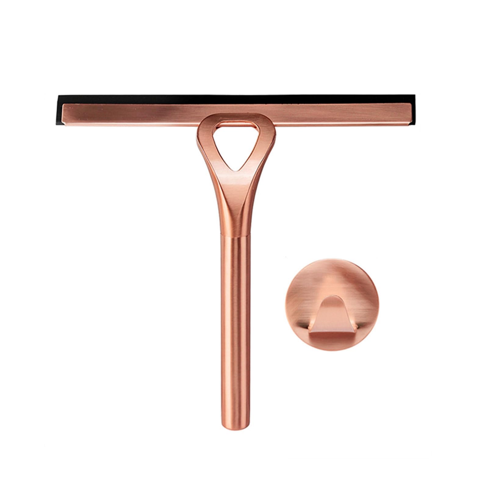 APGLSXY Ergonomic Handheld Glass Cleaner Stainless Steels Multiple Surfaces Scraper Efficiently Removes Water Spots From Window Mirroring Rusts Resistant Bathroom Glass Scrubbers