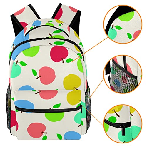 Mochila para portátil impermeable de frutas con compartimentos y asas ergonómicas 3