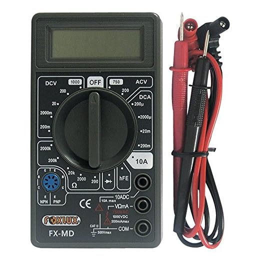 Foxlux Multímetro Digital