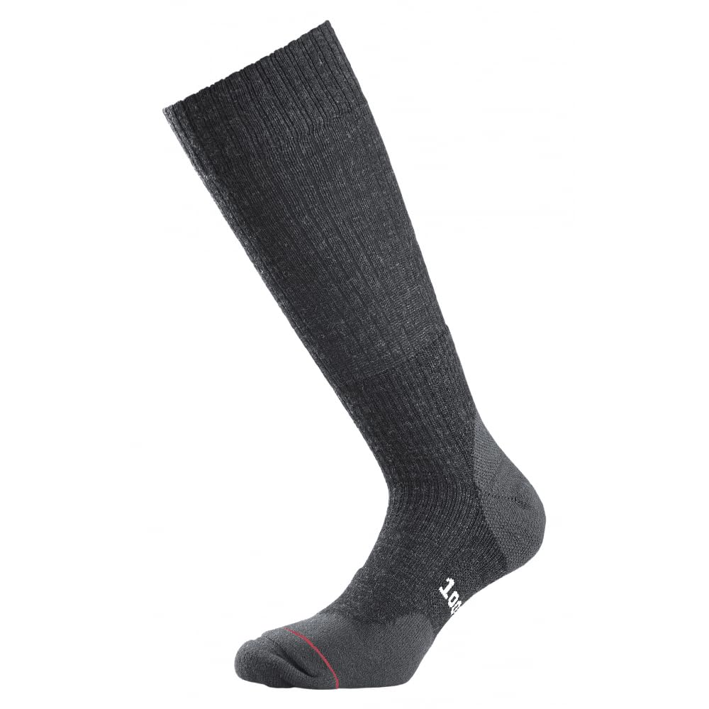 1000 Mile Fusion Walking Sock Wool Blend Charcoal XL (12-14UK)