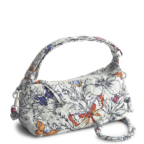 Image of Vera Bradley Women's Premium Cotton Roxbury Crescent Crossbody Bag