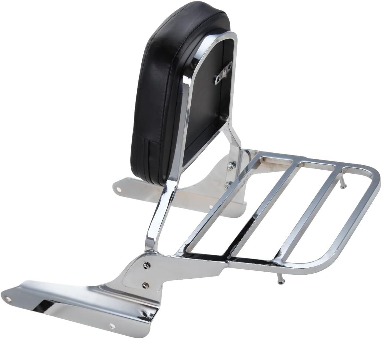 Sissy Bar avec Porte-Bagages Coussin pour Honda Shadow VT600 VLX600 00-07 | Dossier pour Passager