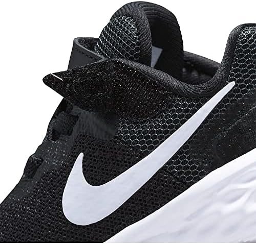 Nike Kid's Revolution 6 NN Grade School Unisex Running Shoes, Black/White-Dk Smoke Grey, 7 M US | Image 7