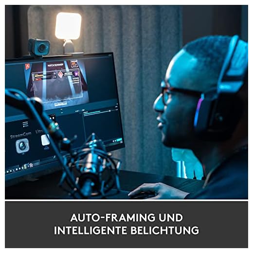 Logitech StreamCam Livestream-Webcam 1080p