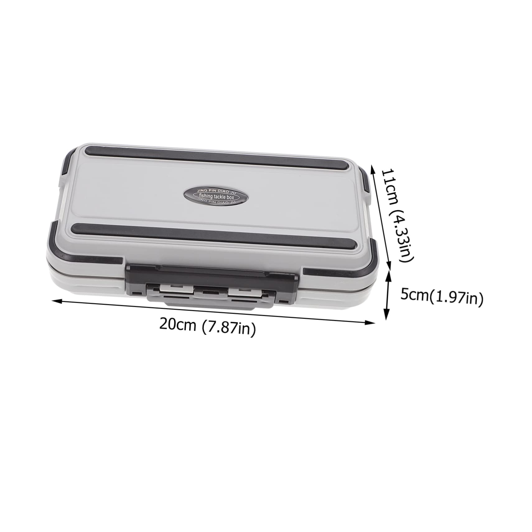 Yardwe 1Pc Fishing Durable Fishing Accessory Holder for Organizing Tools Compact Storage Container for Hooks and Gear for Fishing Trips and Outdoor