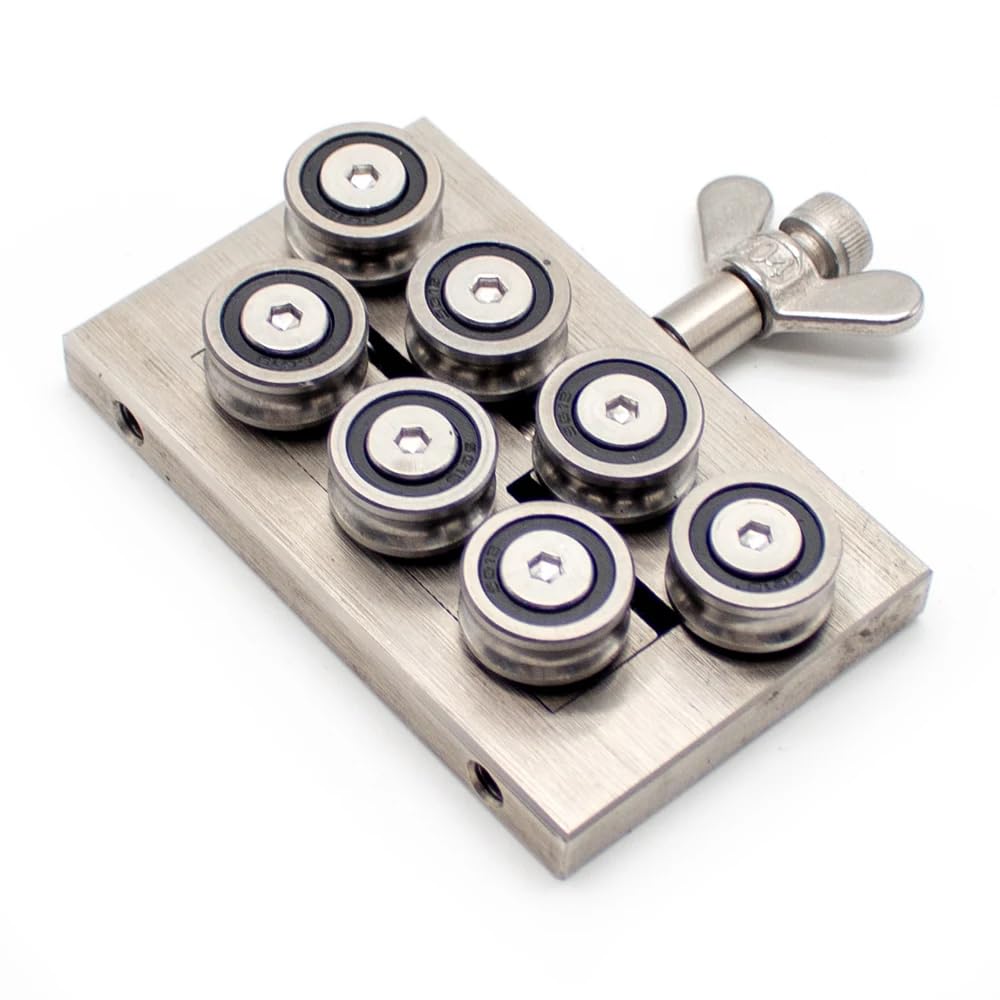 Manual 7-Wheel Wire Cable Straightener 1-2.5MM Copper Stainless Steel Iron Wire Straightening Machine