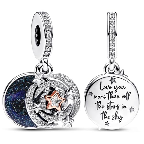 Jewelry Nature Animals Fruit Charms for Women Bracelets Necklaces in 925 Sterling Silver,Mother's Day Birthday Christ3