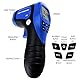 Berührungslose Drehzahlmesser Handheld-Digital-Laser Tachometer, 2,5-99999 RPM, Record (60 Daten) / MAX/MIN/AVG-Funktion, ± 0,02% + 1 Digtal Genauigkeit, Tachometer Tach. Meteranzeige