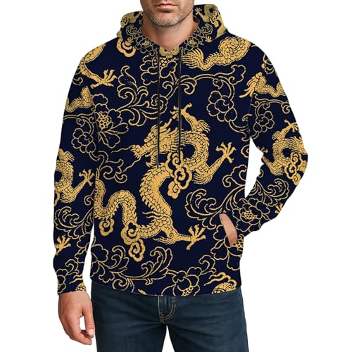 Graphic Hoodies Vintage Printed Hoodie Sweatshirt Casual Oversized Long Sleeve Streetwear Hooded Pullover Sweatshirts