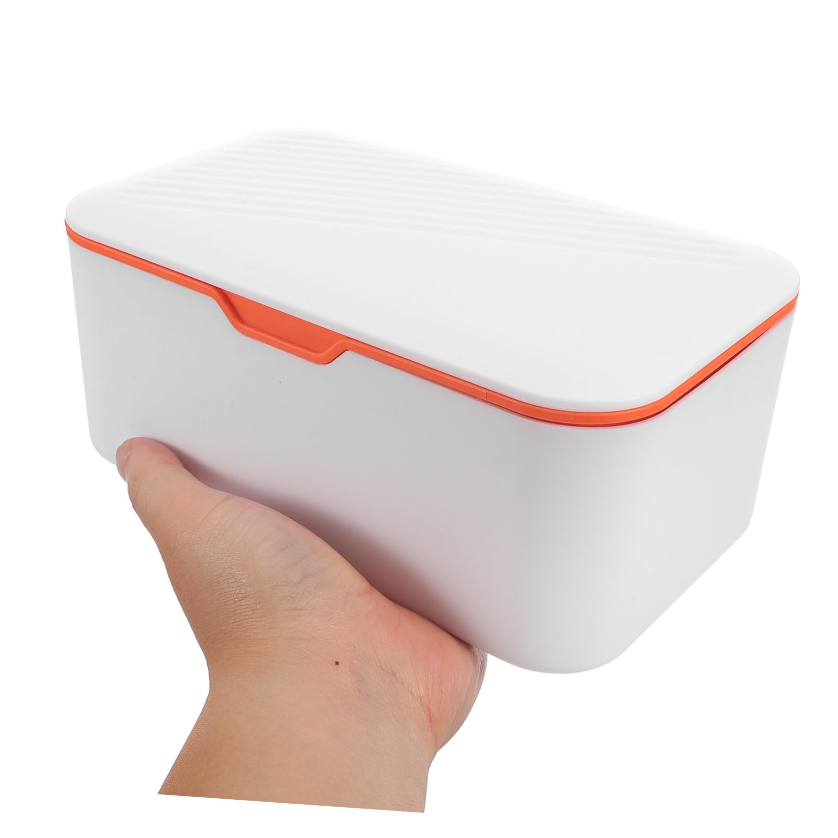 Abaodam Distributeur de Lingettes Humides Étanche en PP, Boîte à Mouchoirs Élégante et Pratique pour Salle de Bain et Salon, Lot de 2 Pièces avec Accès Facile