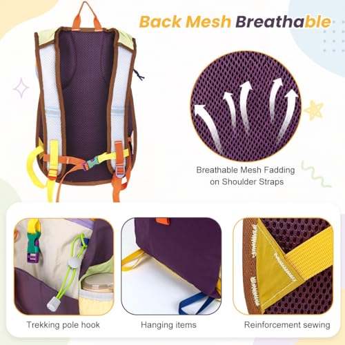 Image of Venzina Trekking Small Bags, Lightweight Hiking Backpack Packable