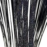 [Facile à utiliser] Déchirez le dos du ruban adhésif et collez ce rideau sur le mur, la fenêtre, la table, la porte ou partout où vous voulez égayer la fête. Vous pouvez les accrocher individuellement à différents endroits ou les accrocher les uns sur les autres pour un effet plus complet.