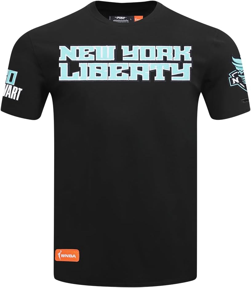 Pro Standard WNBA Mens Mens WNBA New York Liberty Classic Player Cotton Short Sleeve Tee
