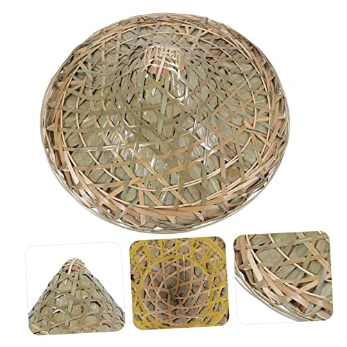 Rustic Woven Hat for Boys and Girls Rain Farmer Fisherman Cap Comfortable and Stylish Sun for Outdoor Activities and Decor3