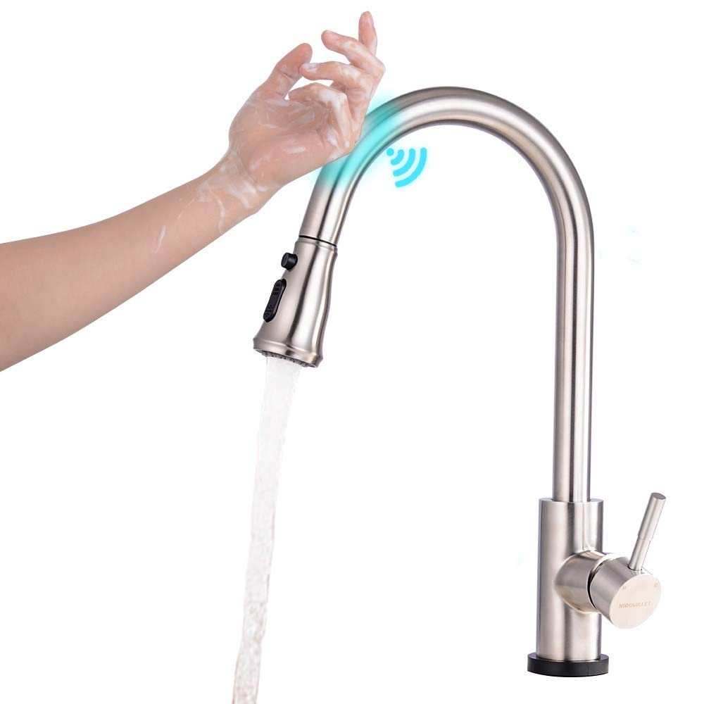 Buy Nidouillet Touch Kitchen Faucets,Kitchen Sink Faucet with Pull Down