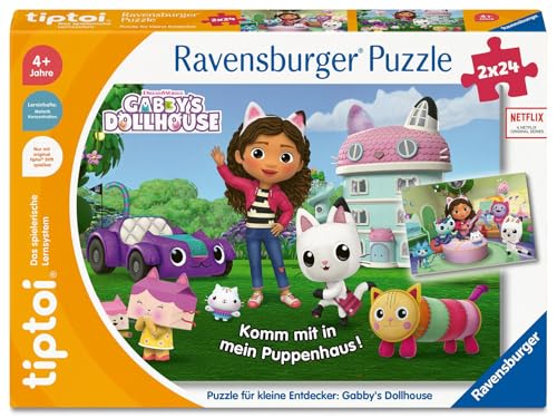 Ravensburger tiptoi Puzzle 00198 Puzzle für kleine Entdecker: Gabby’s...