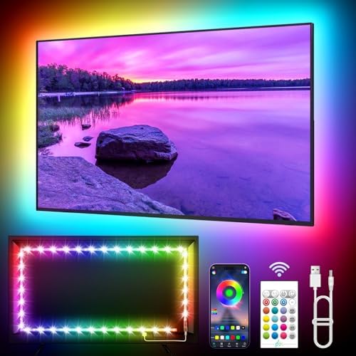 KANTUTOE LED Lights for TV, 19.68ft LED Backlights for 65-80in TV...