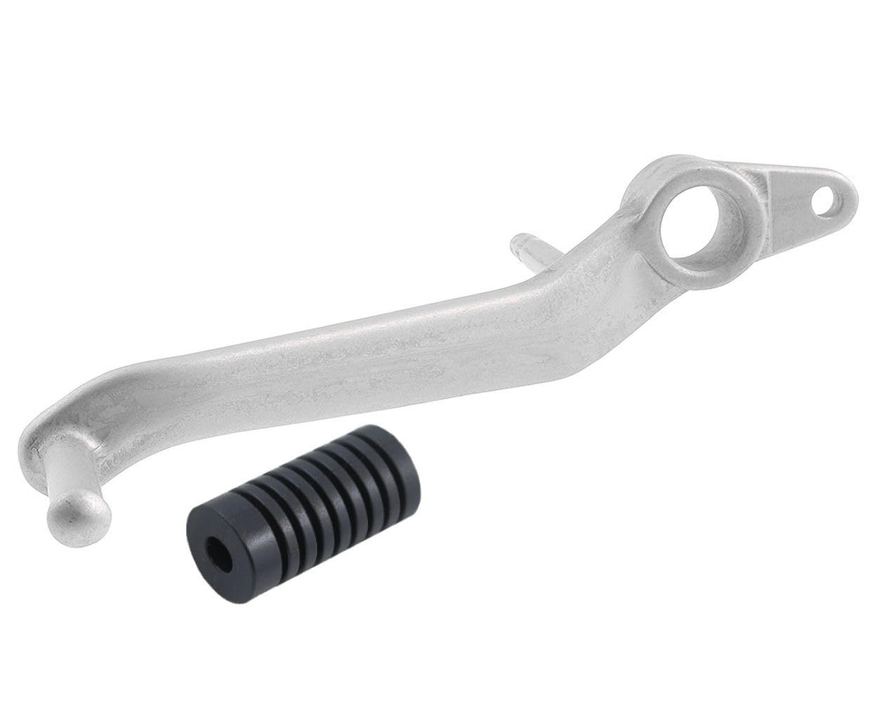 2EXTREME SET Bremspedal + Gummi kompatibel mit Yamaha MT125 Bj. 2014-2019 RE11 RE29 Fuß Bremshebel