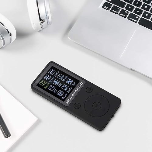 Miniatura 9 de Lazmin112 Reproductor de música MP4, reproductor de música portátil multifunción de 1.8 pulgadas con auriculares, compatible con tarjeta TF de 32
