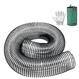 69860 Lawn Vacuum Hose 84' Length (Maximum Elongation) by 6' Wide Leaf Vac Hose...