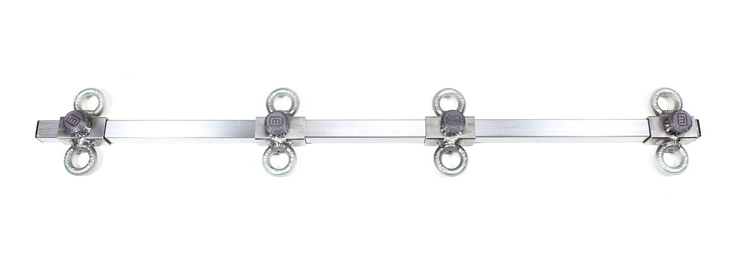 100cm Stange mit verstellbaren Ösen Fesselstange Spreizstange Bondage SM Domina Sklave Fesseln