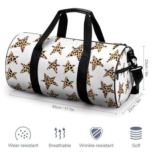 Sac week-end duffel bag lé opard étoile fini le manque de place - 2