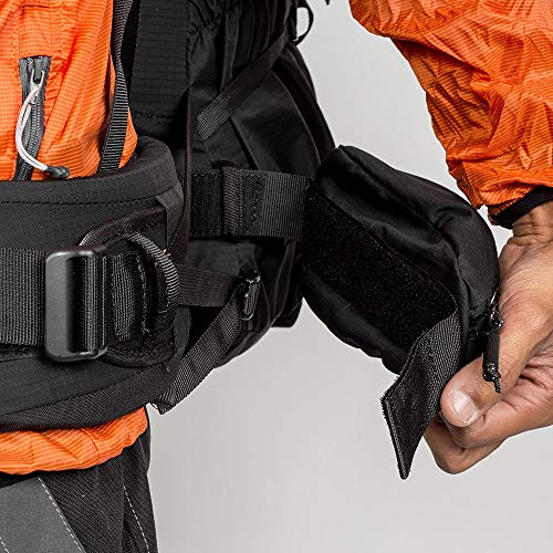 Mochila Cargueira Mountaineer 70+10L - Com Rain Cover Curtlo Unissex U Preto