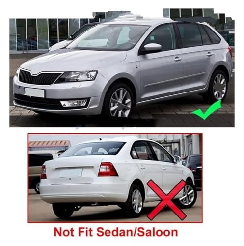 Guardabarros de Skoda Rapid Spaceback para rutas y viajes diarios 4