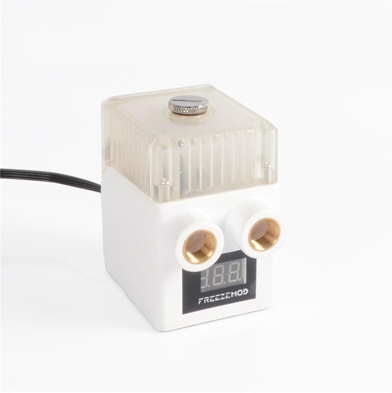 Water Cooler 12V Integrated Water Tank Pump Ceramic Bearing 450L Flow 2020 Model. PUB-12WX(Normal,Black)