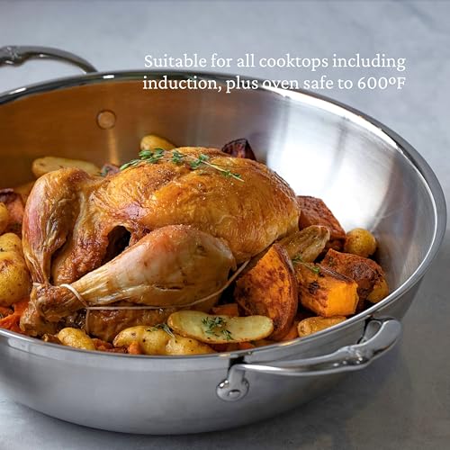 Hestan-ProBond-Professional-Clad-Stainless-Steel-Wok-14-Inches-Induction-Compatible Hestan ProBond Professional Clad Stainless Steel Wok 14 Inches Induction Compatible