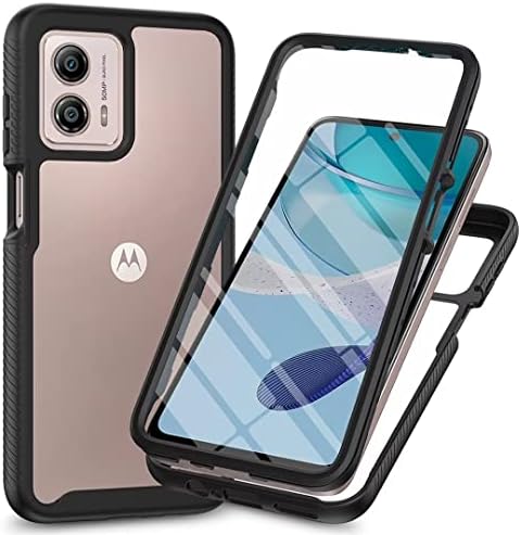 Coque Transparente Antichoc Pour Motorola Moto G13/G23 Avec Protection