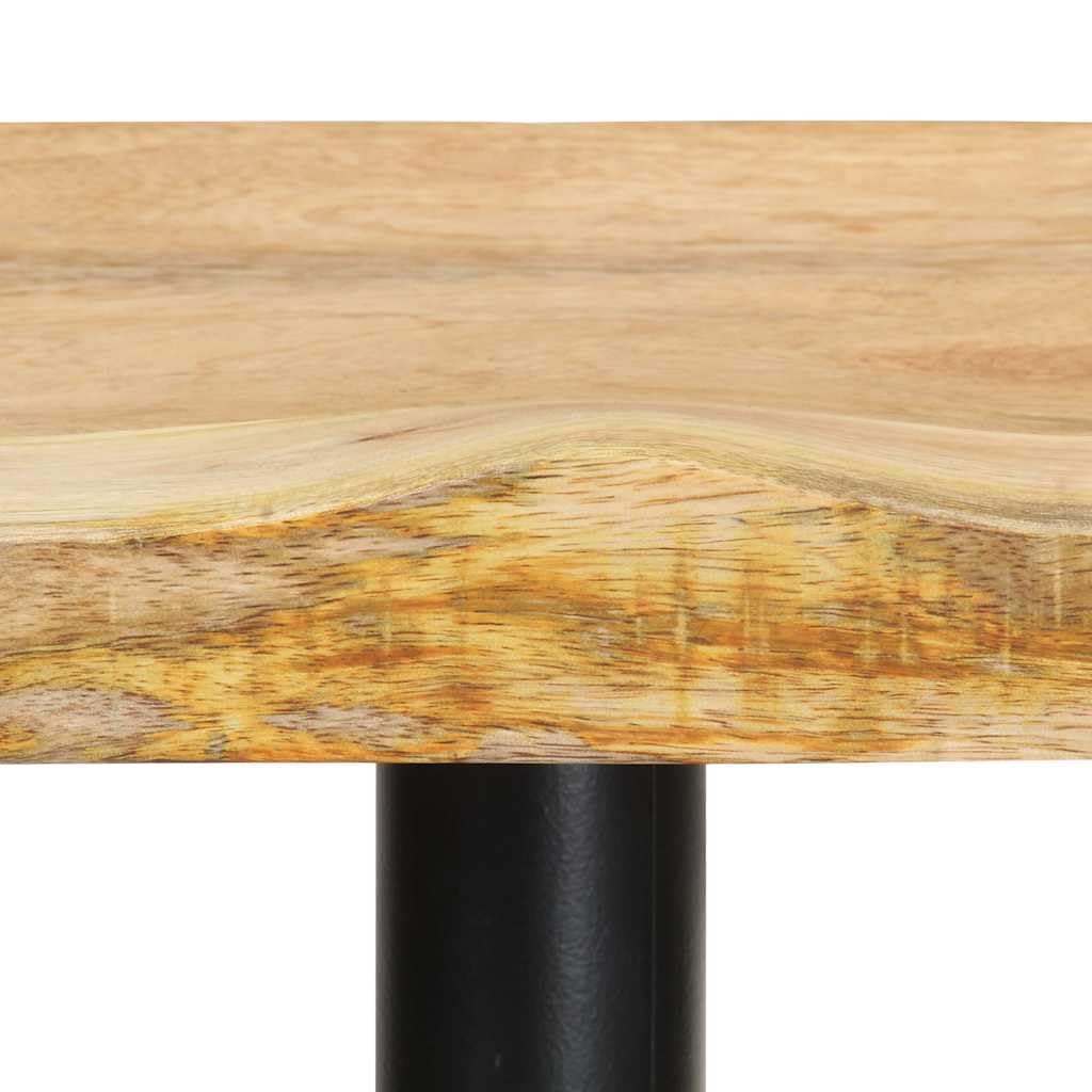 Taburetes Bar 2pcs 66cm Madera de mango macizo