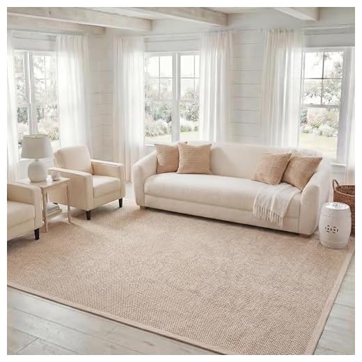Natural Fiber Area Rug - 8' x 10'