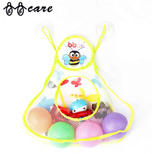 BBCare® Organizador para Juguetes de Baño del Bebé & Guarda Juguetes de Baño con Fuertes Ventosas
