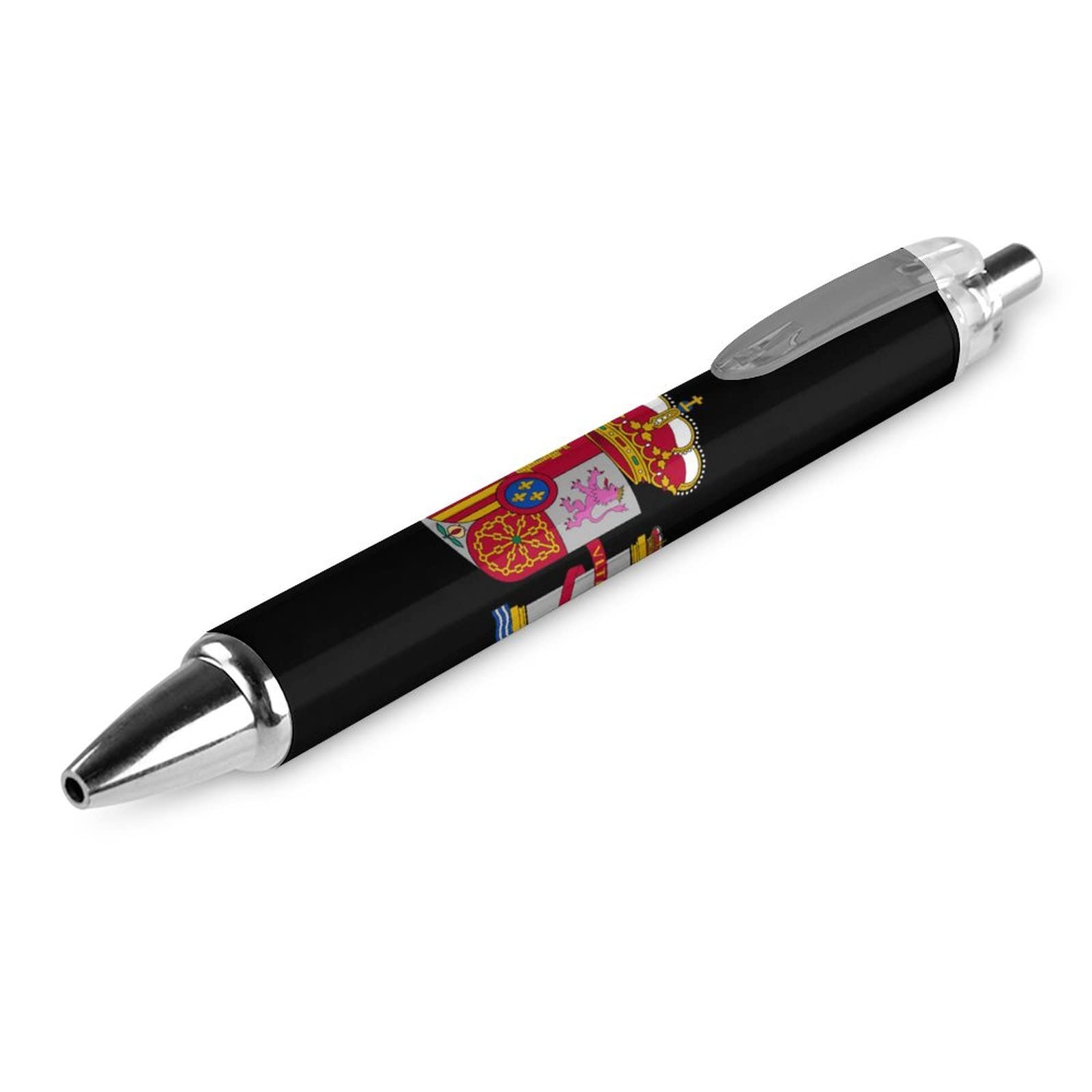 Stylo Bille Drapeau Espagne - 0.5mm, Encre Noire Fluide, Rétractable, 1 Pièce