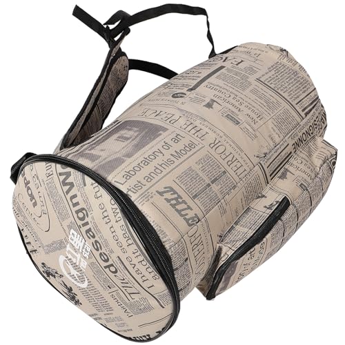 Sac djembé 10 pouces MAGICLULU en toile imperméable avec mousse renforcée et bandoulières