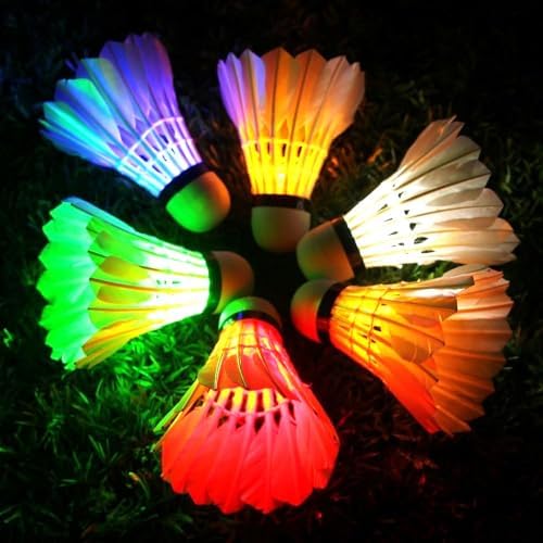 LED Badminton Birdies, LED Colourful Shuttlecock