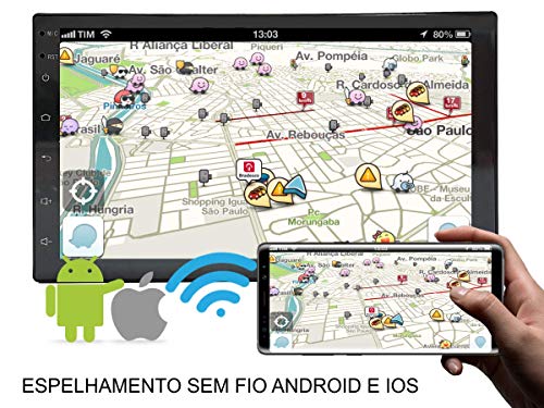 Central Multimídia Android 8.1 Roadstar Rs-804br