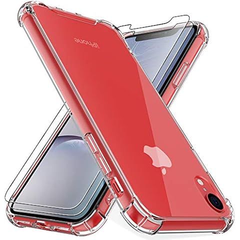 4youquality iPhone XR Case with Screen Protectors Cover
