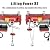 NOLANTISI Wireless 2in1 Electric Hoist with 1800 LBS Capacity - Remote Control & Single/Double Slings - Steel Electric Winch - 110V Electric Lift for Factories, Warehouses, Construction Sites