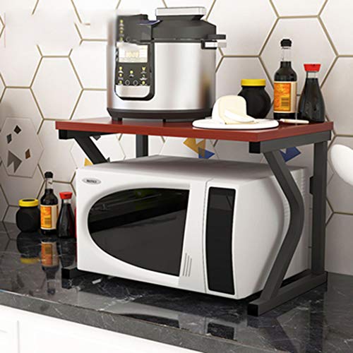 Preisvergleich Produktbild ZIHUAD Wand KuchenregalMikrowellen-Stikkenregal, Küchenregal Mikrowellen-Stikkenregal Stikkenregal Reiskocher-Stikkenregal Multi-Layer-Haushalt-F