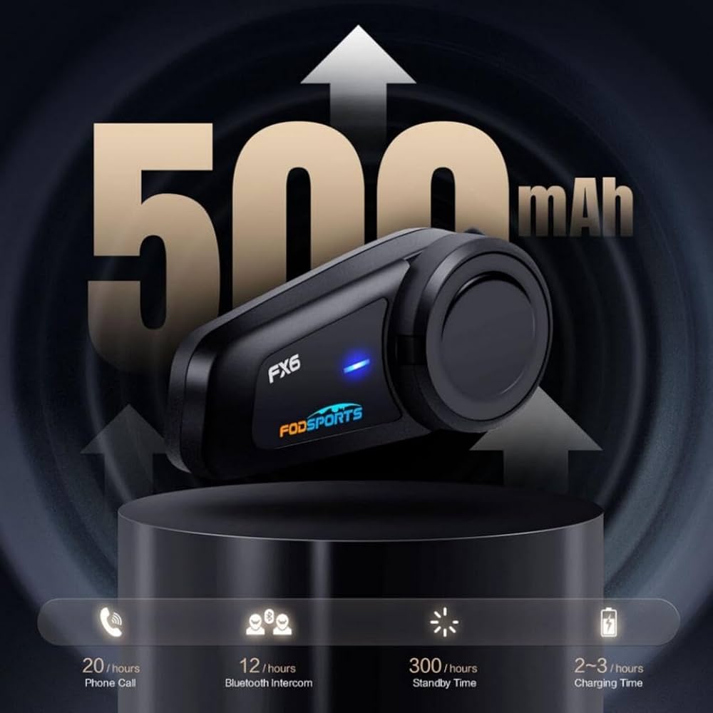 FODSPORTS FX6 インカム Bluetooth Amazon.co.jp: FODSPORTS バイク インカム FX6 バイク用インカム