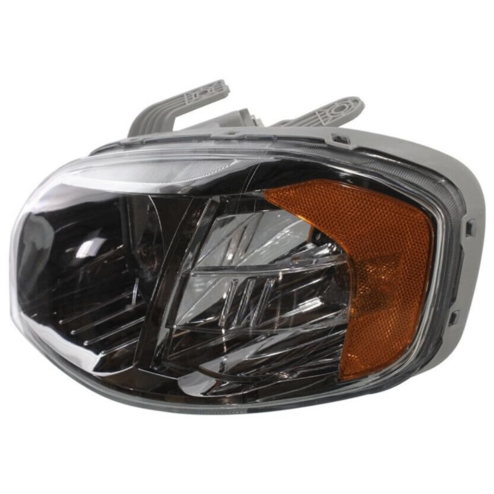 DUST GLOW for Chevy for Aveo 2007-2011 1pc Headlight Lamp Left Clear Lens w/bulbs