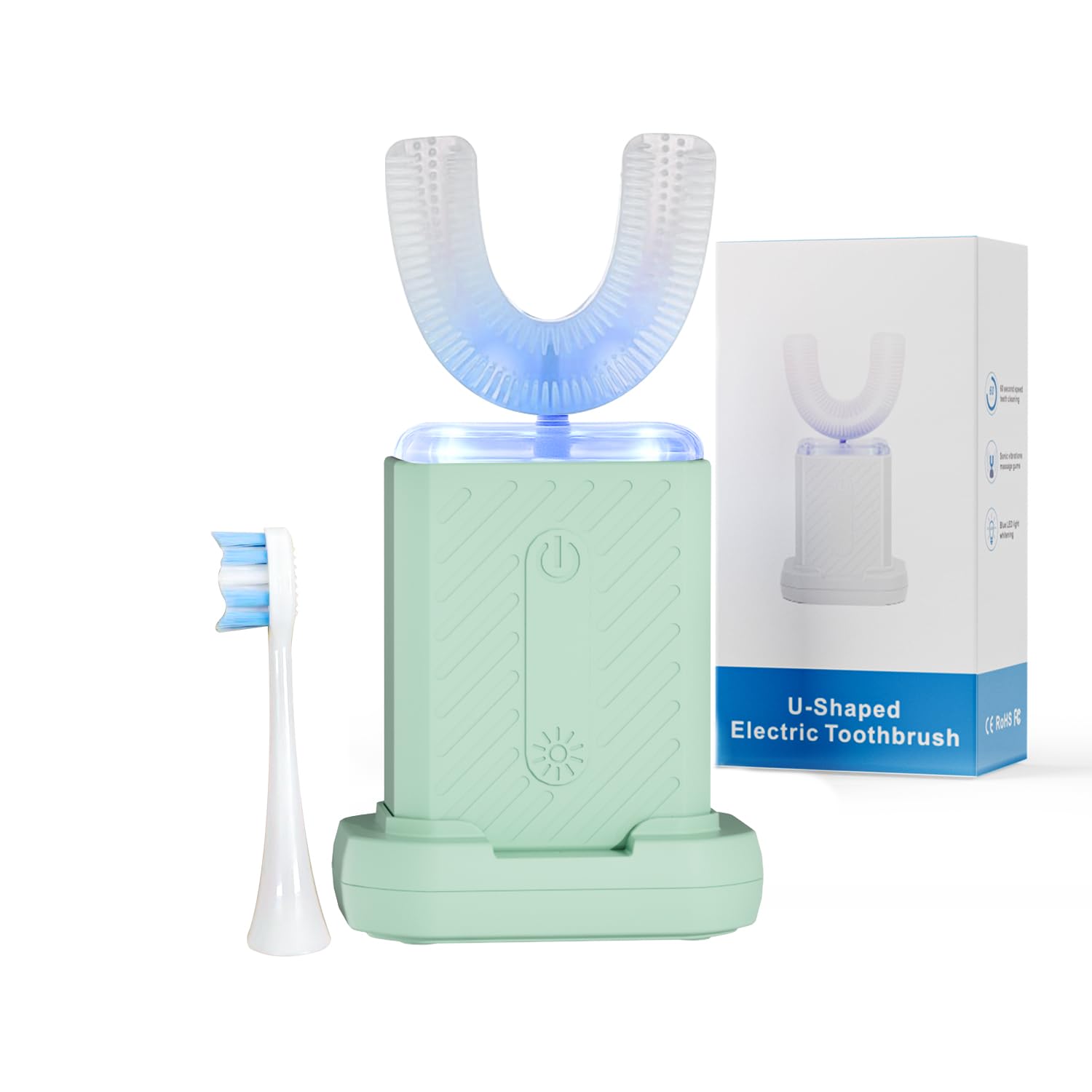 COOBST U-Shaped Electric Toothbrush for Adults,